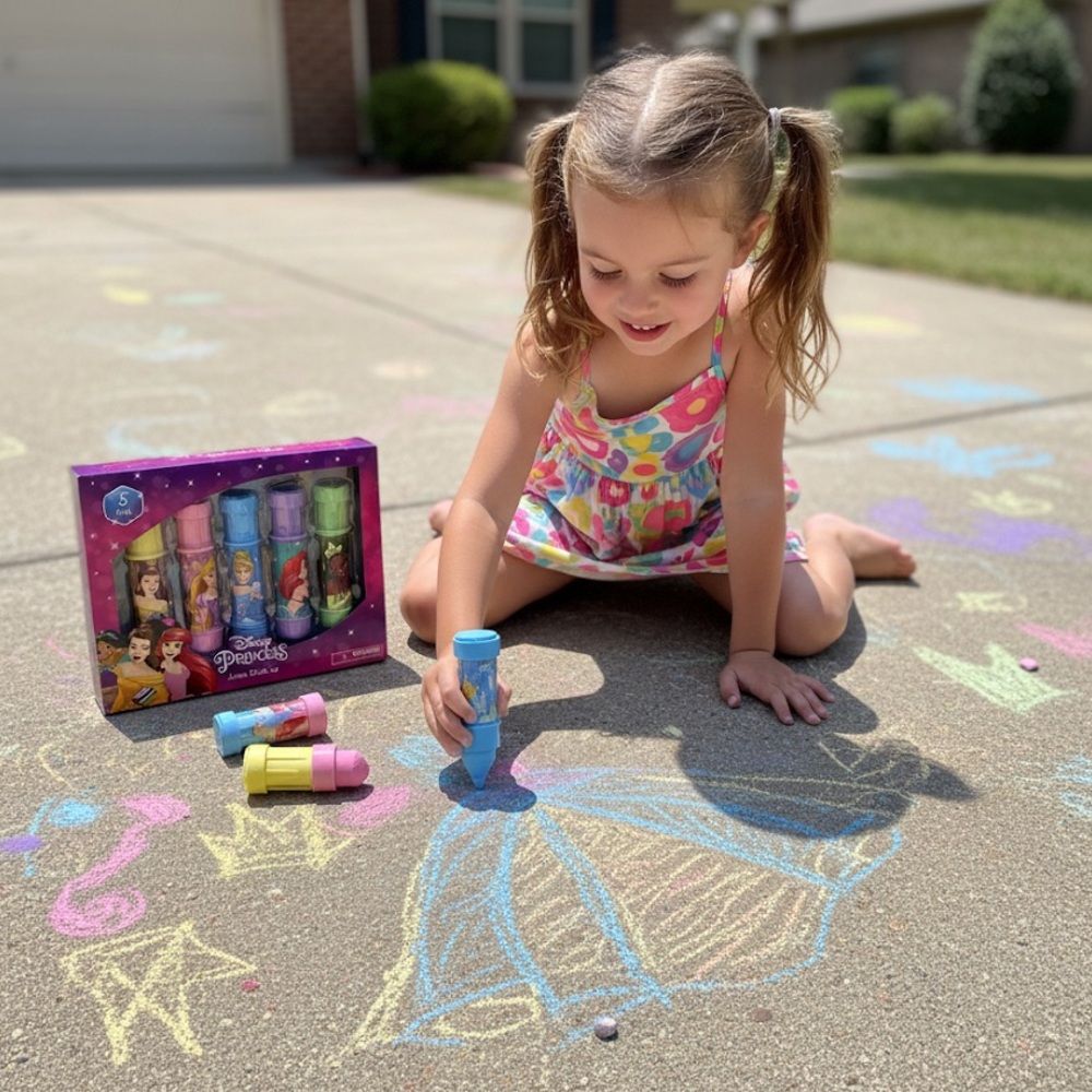 Disney Princess Jumbo Chalk Set